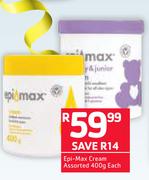 Epi Max Cream Assorted-400g Each