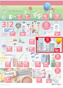 Pick n Pay : Health & Beauty Birthday Deals (25 Jun - 08 Jul 2018), page 3