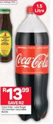 Coca Cola Less Sugar-1.5Ltr