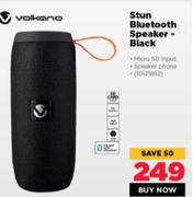 Volkano Stun Bluetooth Speaker Black
