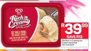 Ola Rich n Creamy Ice Cream Assorted-1.8Ltr Each