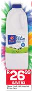 Clover Fresh Milk Assorted-2Ltr Each