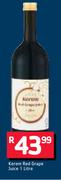 Kerem Red Grape Juice-1Ltr