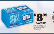 PnP Best 4 Spread 50% Fat Spread Brick-500g