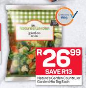 Nature's Garden Country Or Garden Mix-1kg Each