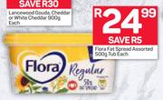 Flora Fat Spread Tub-500g Each