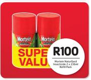 Mortein Naturgard Insecticide-2 x 236ml Refill Pack