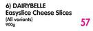 Dairybelle Easyslice Cheese Slices(All Variants)-900g