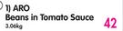 Aro Beans In Tomato Sauce-3.06Kg