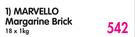 Marvello Margarine Brick-18x1Kg
