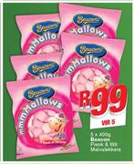 Beacon Pienk & Wit Malvalekkers-5x400g