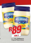 Hellman’s Original Mayonnaise-2x789g