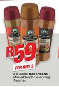 Robertsons Masterblends Seasoning-Any 3x200ml