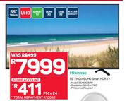 Hisense 55"(140cm) UHD Smart HDR TV 55A6100UW