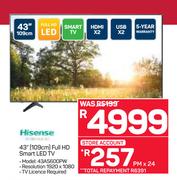 Hisense 43"(109cm) Full HD Smart LED TV 43A5600PW