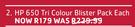 HP 650 Tri Colour Blister Pack-Each