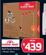 Econo Heat Wall Panel Heater WALL