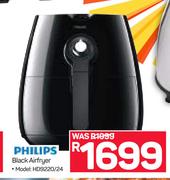Philips Black Airfryer HD9220/24