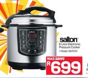 Salton 6Ltr Electronic Pressure Cooker SEPC01