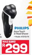 Philips Aqua Touch 3 Head Shaver AT610/14