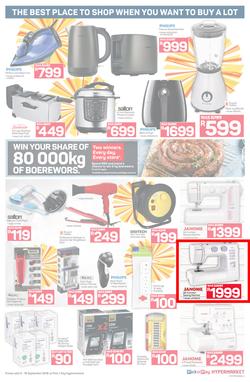 Pick n Pay Hyper : Sizzling Summer Savings (03 Sep - 16 Sep 2018), page 3