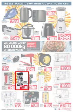 Pick n Pay Hyper : Sizzling Summer Savings (03 Sep - 16 Sep 2018), page 3