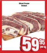 Sliced Frozen Brisket-Per Kg