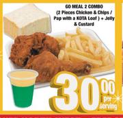 Go Meal 2 Combo-Per Serving