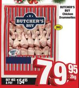 Butcher's Buy Chicken Drummettes-4Kg