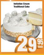 Imitation Cream Traditional Cake-Each