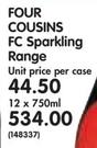 Four Cousins FC Sparkling Range-12 x 750ml