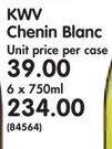 KWV Chenin Blanc-6 x 750ml
