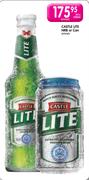 Castle Lite NRB or Can-24 x 330ml