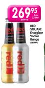 Red Square Energiser Vodka Range-24 x 275ml