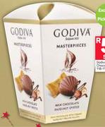Godiva Masterpiece Milk Chocolate Box Assorted-118g/119g Each