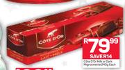 Cote D’Or Milk Or Dark Mignonnette-240g Each