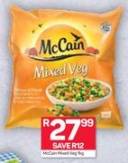 McCain Mixed Veg-1Kg