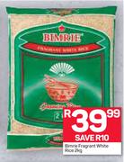Bimrie Fragrant White Rice-2Kg
