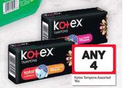 Kotex Tampons Assorted-4 x 16s