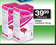 Calpol Paediatric Syrup-100ml Each