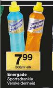 Energade Sportsdrankie Verskeidenheid-500ml Elk