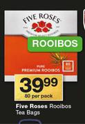 Five Roses Rooibos Tea Bags 80-Per Pack