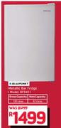Blaupunkt Metallic 130Ltr Bar Fridge BF9401