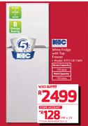 KIC 170Ltr White Fridge With Top Freezer KTF518/1WH