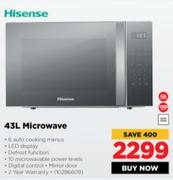 Hisense 43L Microwave