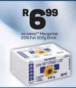 No Name Margarine 25% Fat Brick-500g