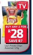 Lay's Potato Chips Assorted-2 x 125g