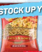 Fatti's & Moni's Macaroni Or Spaghetti-500g Each