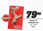 Build It Garden Tap 112" x 3/4" Brass