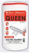 Pure Pressure King Non Fitted Electric Blanket ZEPP183150
